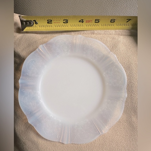 Vintage Macbeth-Evans American Sweetheart Opulent Glass Salad Plate.Set of 4-6in - Picture 7 of 8